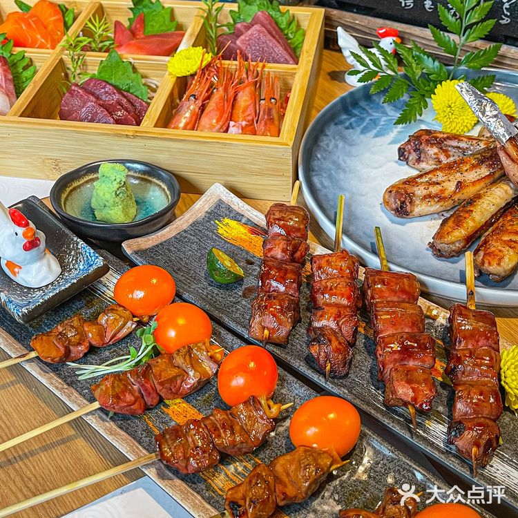 青岛最全烧鸟居酒屋推荐💥第一次吃到提灯感觉好幸福