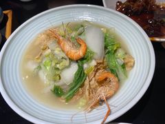 腐皮杭白菜-老头儿油爆虾·知味杭州(爱琴海购物中心)