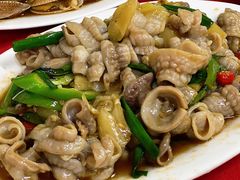尖椒炒鱼肠-蛇口康乐快餐鱼仔档(翠苑小区店)