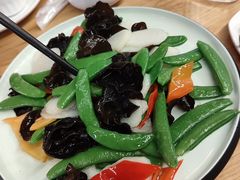 木耳甜豆炒山药-陈傻子餐厅(世纪都会店)