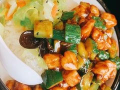 酱爆鸡丁盖饭-宛平李记小吃(东关街店)