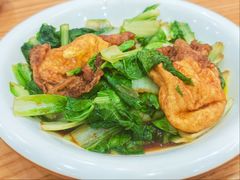 青菜炒荷包蛋-23号墙门菜(狮虎桥店)