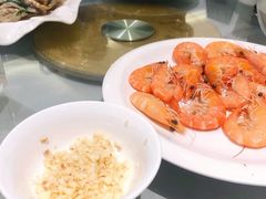 白灼九节虾-海蓝海鲜馆(五四北店)