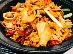 笋干炒腊肉-金春禧·鲁菜海鲜(延吉路万达店)