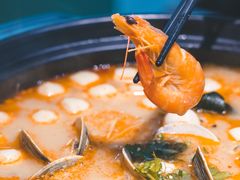 糟粕醋海鲜锅-香香海南菜餐厅