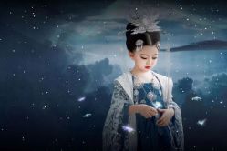 -虞美人汉服摄影