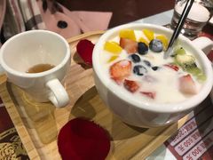 蓝莓鲜果酸奶-紫悦咖餐厅(清控店)