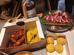 -草家酱蟹炭火烤肉店(珲春南路一店)