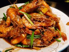 杭州老头儿油爆基尾虾-老头儿油爆虾·知味杭州(爱琴海购物中心)