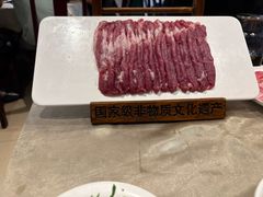 传统手切鲜羊后腿-东来顺饭庄(王府井步行街店)