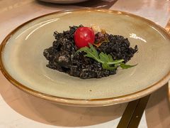 鲜墨鱼蛤蜊烩饭-IL Forno 意坊·意大利餐厅(花园店)