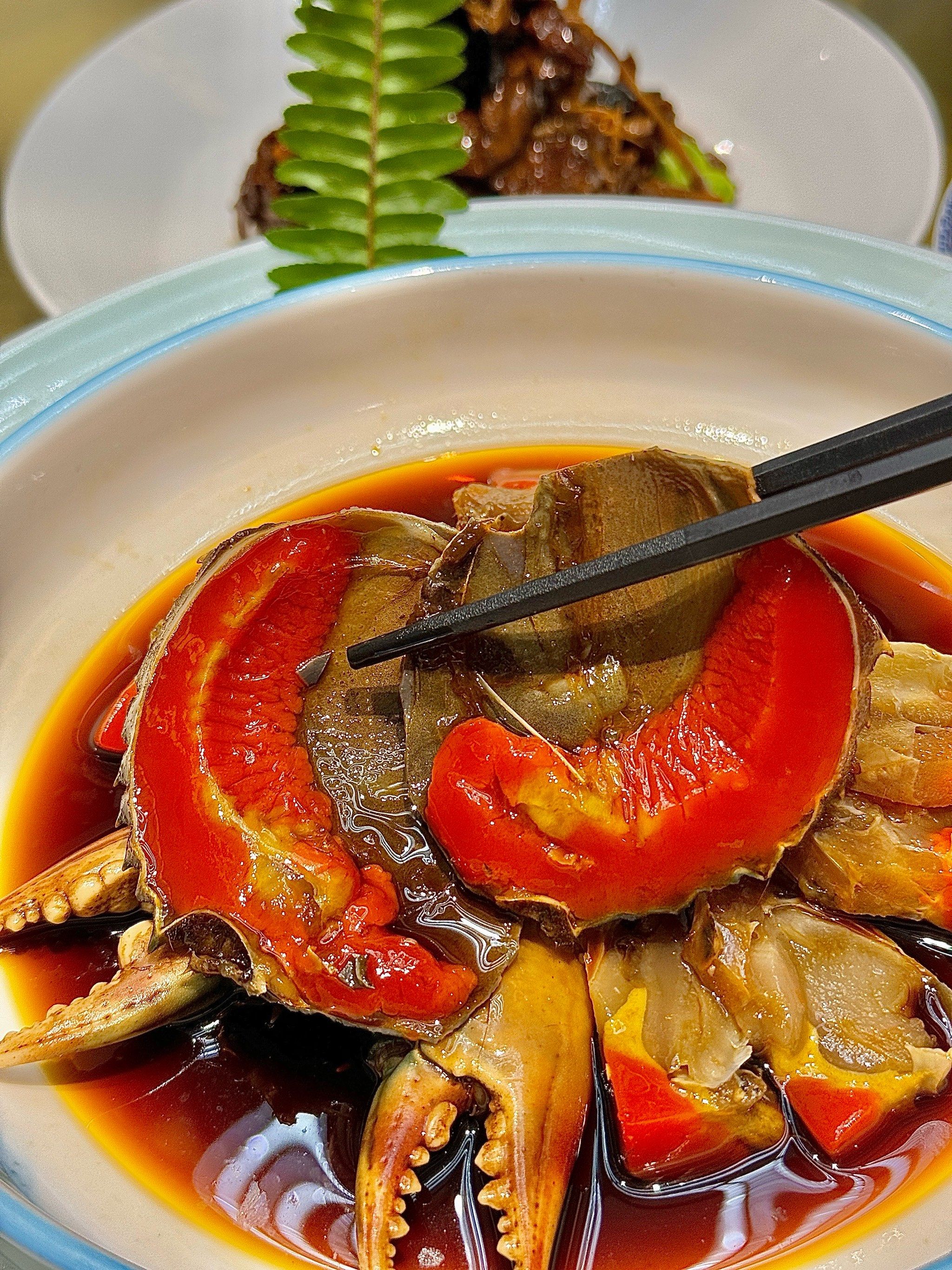 一口酱青蟹02我回味了好几天[色]