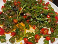 小炒黄牛肉-川悦留香·海鲜餐厅(海棠68环球美食街店)