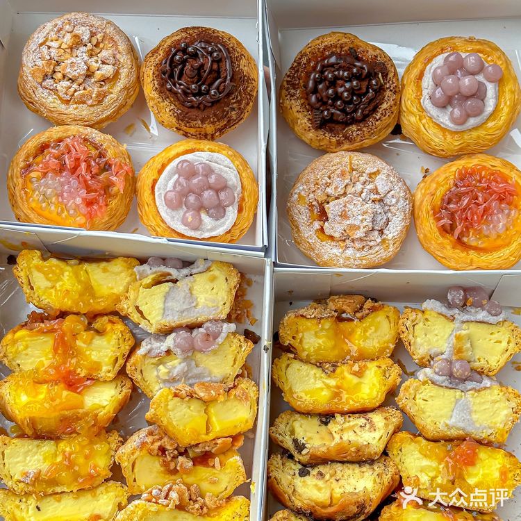 福州最好吃的花式蛋挞‼️爆浆流心还有芋泥[流泪][流泪][流泪]