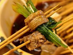 -拈签一笑黄牛肉辣卤串串