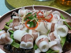 水煮鲜鱿-八闽饭店闽南小镇(铁西店)