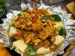 -金沙滩海鲜餐厅·海肠捞饭·手工水饺(梅江龙水园店)