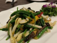 花生苗炒海螺片-周锦记广式餐厅(格林生活坊2期店)