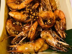 胡味油爆虾-绿茶餐厅(西单老佛爷店)