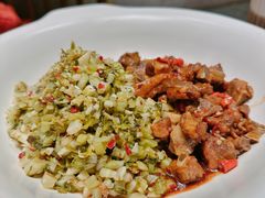 黄菜排骨-渔乡米香·剁椒鱼头(四方坪店)