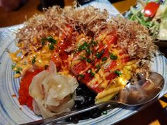 爆炸头千叶蟹脚盖浇饭-东岸料理·寿司·刺身