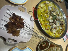 -街角等你.大连海鲜烧烤.经典铁板海鲜串(西安路店)