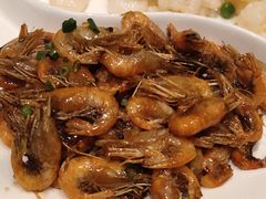 玫瑰油爆虾-上海会馆(香港名都店)