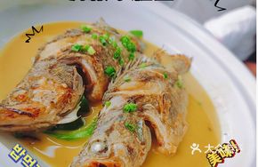 Green Pepper Braised Small Mandarin Fish