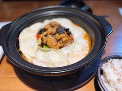 盖被虎掌菌炖鸡-敏珠拉姆藏餐·南京厨房(富春江东街店)