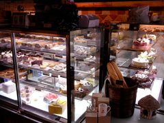 面包甜点陈列柜-BREAD'N福来天蛋糕·咖啡(统一路店)