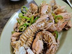 椒盐濑尿虾-贞姨美食·老字号海鲜大排档