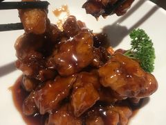 雪花糖醋里脊-绿茶餐厅(蓝色港湾店)