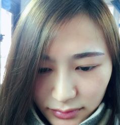 美女韩式平眉-平萍纹绣韩式半永久定妆