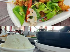 竹签鸡肉-莲华素食府