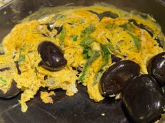 橄榄油黑松露石锅炒无菌蛋-狮拾久·现代新加坡料理(福田COCO Park店)