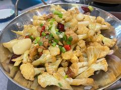 干锅有机花菜-农家湘菜(安亭店)