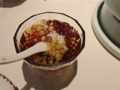 红糖水果冰粉-渝信川菜·川味家常菜(新辰里亚运村店)