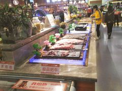 自助取餐区-悦橙烤肉海鲜自助(中央大街店)