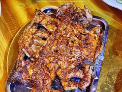 炭烤虹鳟鱼-途肴·老农饭庄(百里峡店)