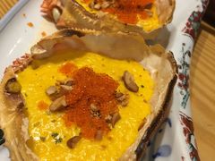 芝士焗蟹盖-花潮料理艺食馆(世欧广场店)