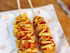土豆火腿芝士热狗-青春米热狗