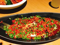 米椒韭香鲫鱼-卞氏菜根香·川菜(青羊万达店)