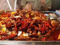 重庆豆花烤鱼-探鱼·鲜青椒爽麻烤鱼(朝阳悠唐广场店)