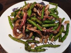 豆角烧烤鱿鱼-新黑石礁酒楼·海鲜(黑石礁店)