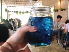 -蝶豆花蓝面条