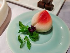 蟠桃杏仁豆腐-味+新京宴·烤鸭·北京菜(创意谷店)