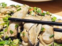 韭菜爽辣拌生蚝-全渔村小海鲜