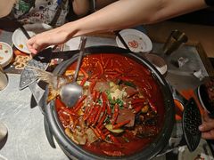 毛血旺烤鱼-探鱼·鲜青椒爽麻烤鱼(天河优托邦店)
