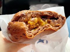 巧克力香蕉芝士贝果-仙峰天然面包(迎宾路店)