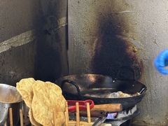 -小红车炸蛋葱油饼